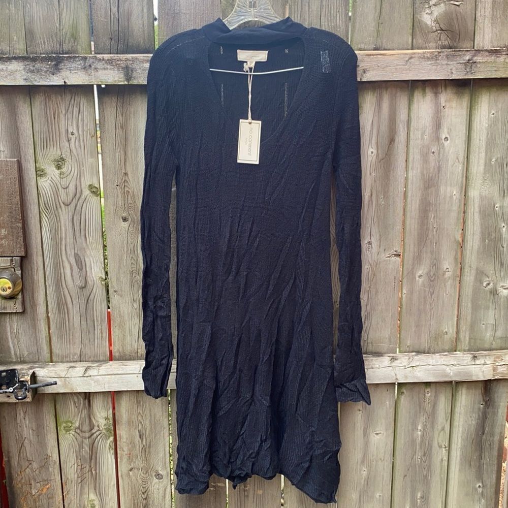 No comment sweater dress sz. M NWT